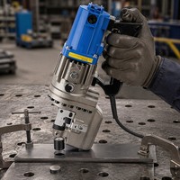 Perforateur hydraulique électrique portable MHP-20 à un seul trou pour acier et métal