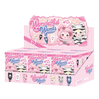Série Baby Three Yumi Meow Too Wonderful for Words : Boîte mystère en peluche, adorable poupée chaton, pendentif de sac à dos, porte-clés, jouet surprise