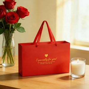 Bolsas de Papel Personalizadas de Lujo con Logotipo, Bolsas de Regalo de Papel para el Día de San Valentín y Bolsas de Agradecimiento para Boutique - Product Image 3