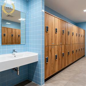 Nouvelle Armoire de Rangement Extérieure Moderne Écologique, Imperméable et Ignifuge, en Forme de Z, Épaisseur 12 mm, pour Salles de Sport, Appartements et Espaces de Stockage - Product Image 2