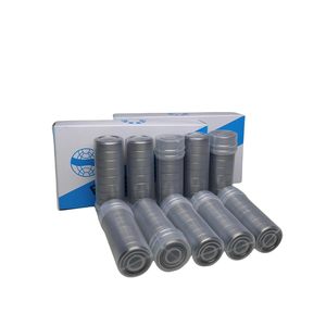 Roulements à billes à gorge profonde en acier chromé miniature 8 mm x 22 mm x 7 mm 608-2RS 100 pièces Double étanchéité en caoutchouc pour meubles - Product Image 1