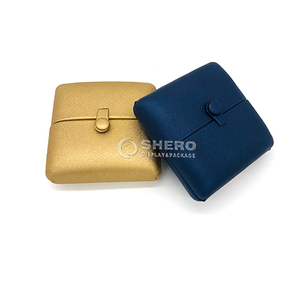 Bague de luxe velours bijoux emballage bas prix boîte d'emballage pour bijoux magnétique boîte-cadeau - Product Image 5