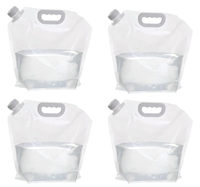 Sacs d'eau en plastique jetables avec logo personnalisé - Transparent pour l'emballage des boissons et les événements