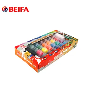 Beibei — Mini affiche multicolore pour enfants, ensemble de Pots de peinture de haute qualité, BRPT800006