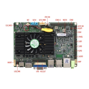 Placa Base Industrial Mini ITX de 3.ª Generación con Core I3 I5 I7, DDR3 8GB, LVDS, RS485 para Señalización Digital, Automatización y Kioscos - Product Image 3