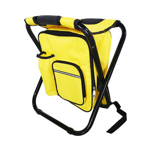 Venta al por mayor de personalizado al aire libre portátil de Metal multifuncional <span class=keywords><strong>mochila</strong></span> <span class=keywords><strong>tipo</strong></span> <span class=keywords><strong>silla</strong></span> plegable de pesca taburete de Camping con bolsa de hielo fresco - Product Image 5