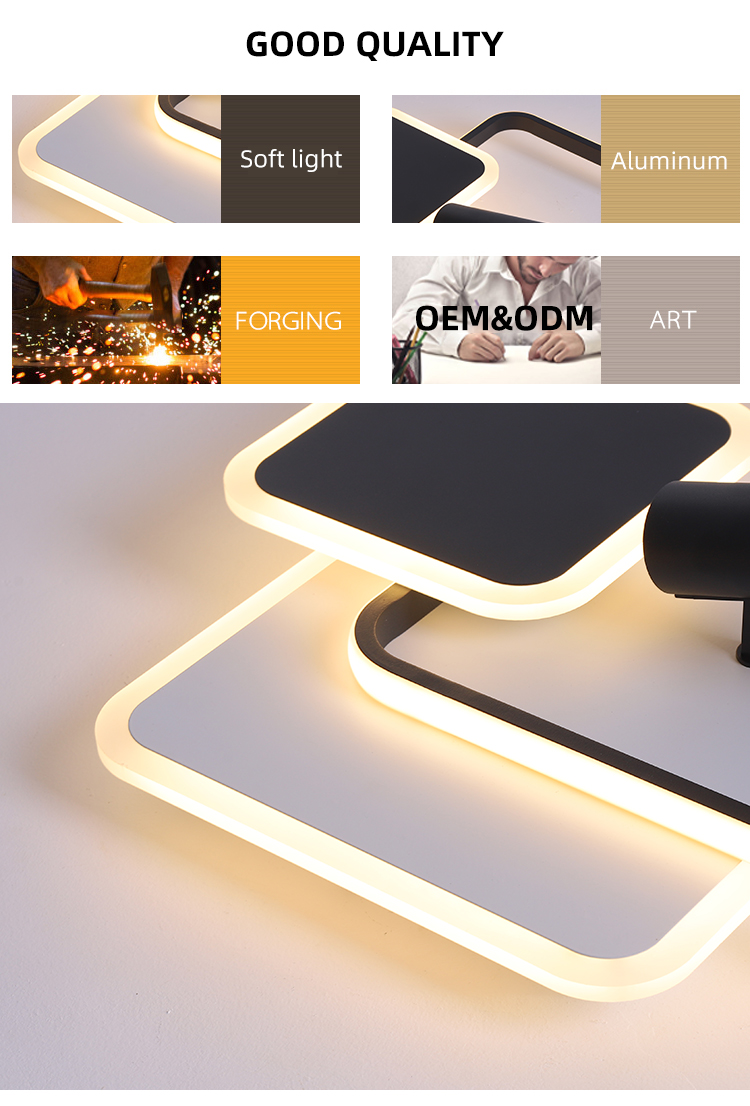 Modern Home Restaurant Living Room Decor Iron Aluminum Led Spot Ceiling Lighting For Kitchen