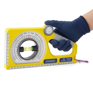 Inclinómetro Magnético Multifuncional de ABS, Medidor de Pendientes y Buscador de Ángulos para Instalación Solar, Ingeniería y Techado - Product Image 1