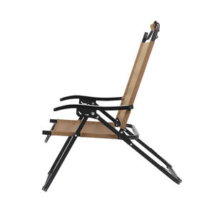 Chaise longue de camping et de plage pliable, légère, avec dossier réglable, pour l'extérieur - Product Image 3