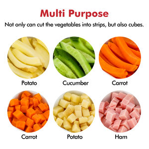 Ustensiles à salade multifonctionnels en acier inoxydable pour la cuisine Broyeur <span class=keywords><strong>manuel</strong></span> pour carottes pommes de terre coupe-fruits pour légumes <span class=keywords><strong>Cuisinier</strong></span> - Product Image 2