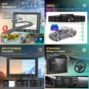 <span class=keywords><strong>Autoradio</strong></span> Android Podofo 7 pouces pour <span class=keywords><strong>PEUGEOT</strong></span> <span class=keywords><strong>3008</strong></span> 5008 Partner CITROEN Berlingo 2010-2016, Carplay/Android Auto sans fil, <span class=keywords><strong>GPS</strong></span>, WiFi, OEM - Product Image 3