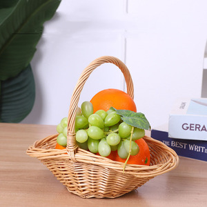 Panier multifonctionnel en osier style ange pour œufs et pommes <span class=keywords><strong>de</strong></span> terre, panier <span class=keywords><strong>de</strong></span> rangement pour courses, panier vide pour légumes et fruits - Product Image 2