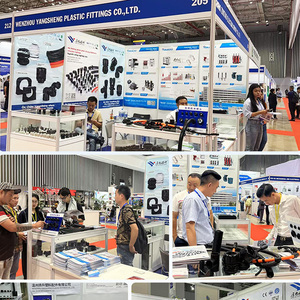 Conector en forma de T de accesorios isodiamétricos neumáticos de junta impermeable traqueal negra - Product Image 6