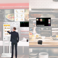 Sinmar Restaurant Cuisine Alimentaire Solution de gestion de soi-même Écran tactile Menu Commande Queuing Point de vente Kiosque Système