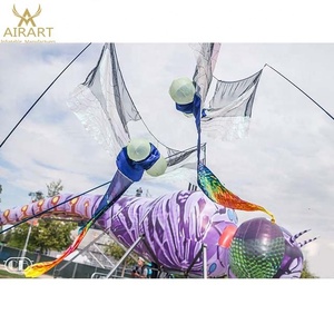 Actividades de fiesta decoración al aire libre libélulas inflables gigantes, modelo de libélula insectos decorativos inflables personalizados - Product Image 3