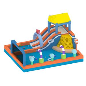 Offre Spéciale enfants gonflable videur sautant maison fête en plein air <span class=keywords><strong>vacances</strong></span> château gonflable avec toboggan pour les <span class=keywords><strong>parcs</strong></span> de trampoline - Product Image 1