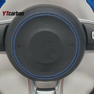 YTcarbon per il trasportatore Amarok <span class=keywords><strong>T6</strong></span> Multivan <span class=keywords><strong>Caddy</strong></span> Upgrade a R stile Custom reale in fibra di carbonio volante - Product Image 2