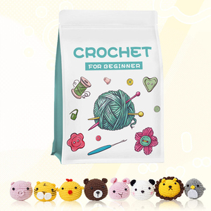 Kit de <span class=keywords><strong>ganchillo</strong></span> para principiantes Kit de tejer de tres animales para niños adultos <span class=keywords><strong>con</strong></span> tutoriales en video <span class=keywords><strong>paso</strong></span> <span class=keywords><strong>a</strong></span> <span class=keywords><strong>paso</strong></span> - Product Image 4