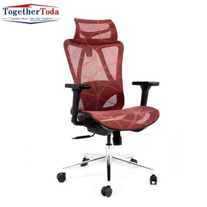 High-End Contemporary Nordic Design Swivel <b>Office</b> <b>Chair</b> with Ergonomic Adjustments and Mesh Seat Modern Style - Product Image 1
