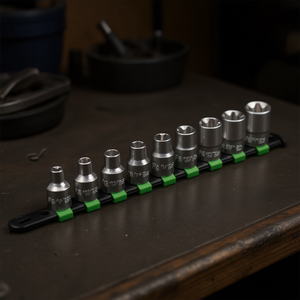 Fg 625tx S9 <b>Socket</b> <b>Set</b> 1/4 Inch Drive Metric <b>Torx</b> Bit <b>Set</b> For Automotive Repair Tools - Product Image 3