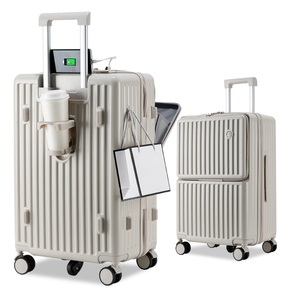 กระเป๋าเครื่องสำอางแบบเปิดด้านหน้า6ชิ้น14 "20" 24 "26" 28 "นิ้วชุดเครื่องสำอางอเนกประสงค์กระเป๋าแม่และกระเป๋าเดินทาง - Product Image 2