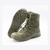 Bottes Tactiques Professionnelles Anti-Perforation pour Hommes en Tissu Oxford 800D, Semelle Extérieure en Caoutchouc PU et Daim, Modèle Combat Jungle