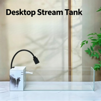 Aquarium en verre USMILEPET Premium pour usage domestique, filtre à circulation écologique, réservoir pour l'élevage de poissons à domicile