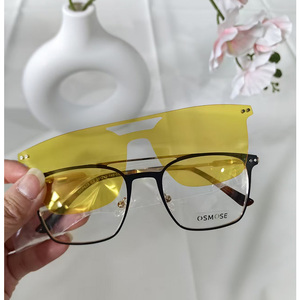 <span class=keywords><strong>Clip</strong></span> su <span class=keywords><strong>occhiali</strong></span> da sole acetato e metallo moda <span class=keywords><strong>occhiali</strong></span> da vista montature di alta qualità <span class=keywords><strong>occhiali</strong></span> da sole <span class=keywords><strong>Clip</strong></span> <span class=keywords><strong>per</strong></span> uomo e donna - Product Image 6