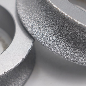 Shdiatool 75 Mét chân không <span class=keywords><strong>brazed</strong></span> kim cương Mài bánh xe hồ sơ bánh xe cho nửa vòng cạnh mài trên đá cẩm thạch - Product Image 6