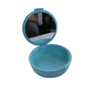 Caja de Plástico para Guardar Retenedores Dentales con Logotipo Personalizado, Limpiador de Dentaduras, Almacenamiento de Ortodoncia - Product Image 2