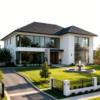 Ventanas Fijas Modernas con Rejillas ZCSUNG, Ventana Abatible de Aluminio con Doble Vidrio Templado para Casa, Villa, Sala de Estar