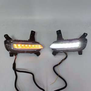 Luces LED diurnas para coche <span class=keywords><strong>Kia</strong></span> K3 Cerato 2018 <span class=keywords><strong>2019</strong></span> 2020, relé de señal de giro, 12V, lámpara <span class=keywords><strong>antiniebla</strong></span> DRL, decoración, 2 uds. - Product Image 4