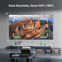 Projecteur de cinéma maison portable OEM ODM personnalisable 4K certifié Google TV OS 1080P Full HD Mini LED LCD, directement de l'usine
