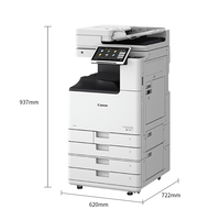 Photocopieur numérique noir et blanc A3 multifonction haute vitesse compatible avec les boîtiers métalliques IR-ADV DX 6855, 1200 dpi, imprimante, scanner