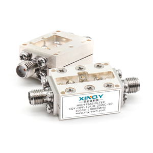 Xinqy แผ่นกรองความถี่ RF XQY-HPF-10/18-20WC-SE 10-18GHz 10W 50พร้อมการสูญเสียการแทรก3.0dB สำหรับโทรคมนาคมการบินและอวกาศ - Product Image 1