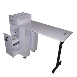 Gran oferta, <span class=keywords><strong>maleta</strong></span> <span class=keywords><strong>con</strong></span> asientos dobles, <span class=keywords><strong>mesa</strong></span> de manicura de alta calidad a la moda, <span class=keywords><strong>MESA</strong></span> DE MANICURA negra de mármol de lujo <span class=keywords><strong>con</strong></span> cajón de armario - Product Image 4