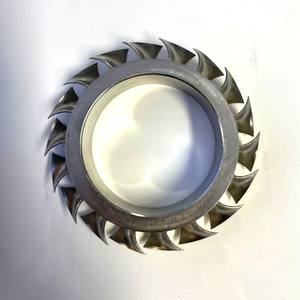 OEM Precision High Speed Steel Parts Manufacturer 5-Axis CNC <b>Machining</b> Services CNC Machined Spiral Bevel Gear Set 30 Helix - Product Image 1