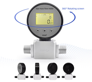 Alat Pengukur Aliran Gas Mikro Digital dengan Layar Tampilan dan Sensor Suhu Terintegrasi untuk Uji Aliran - Product Image 5