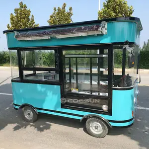 Camion elettrico dell'alimento del carrello del Hot Dog del gelato del rimorchio Mobile dell'alimento di alta qualità da vendere il camion dell'alimento dell'annata ha personalizzato il Kebab turchia