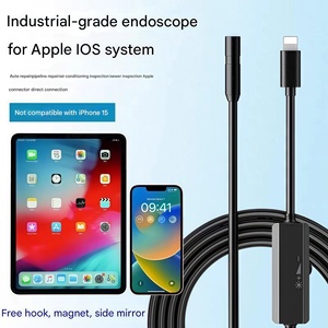 Cho Apple điện thoại di động nội soi HD Máy ảnh xe bảo trì động cơ đường ống phát hiện thăm dò thị giác phát hiện Artifact - Product Image 4