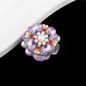 Kunsi Flor <span class=keywords><strong>de</strong></span> cristal púrpura o pesado <span class=keywords><strong>Mickey</strong></span> Ball cuentas <span class=keywords><strong>de</strong></span> agujero recto DIY teléfono móvil llavero bolsa <span class=keywords><strong>de</strong></span> acceso - Product Image 6