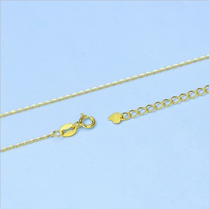 สร้อยคอเงินแท้ 925 ชุบทองคำขาว ชุบทองคำสีโรสโกลด์ พร้อมสายต่อ - Product Image 5
