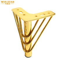 WINSTAR 150mm Custom Gold Farbe Metall Eisen Schrank Füße Golden Sofa Bein für Möbel