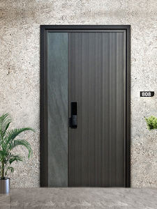 Puerta <span class=keywords><strong>de</strong></span> entrada <span class=keywords><strong>de</strong></span> seguridad <span class=keywords><strong>de</strong></span> <span class=keywords><strong>aluminio</strong></span> <span class=keywords><strong>de</strong></span> alta resistencia Antirrobo Diseño moderno Bloqueo multipunto Sonido <span class=keywords><strong>y</strong></span> aislamiento térmico Entrada principal - Product Image 3