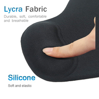 Tapis de souris en Gel, blanc, Sublimation, noir, Support de bras 3D, nouveau