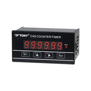 High Quality Custom Industrial Anti Interference 6 Digits Display Timeable Digital Counter Meter