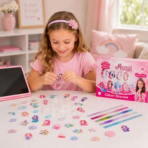 Kit de Décoration de Serre-tête Charmant pour Enfants, DIY, Bracelet, Étoiles Mignonnes, Fleurs, Accessoires, Coffret Cadeau de Fête - Product Image 2