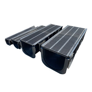 ड्रेन ट्रेंच एंटी-जंग जल चैनल यू-ड्रेनेज डिच चैनल गटर फाइबरग्लास गटर - Product Image 2