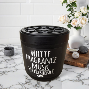Aromast de musc blanc de luxe de l'usine OEM Gel <span class=keywords><strong>d</strong></span>ésodorisant <span class=keywords><strong>d</strong></span>ésodorisant solide écologique <span class=keywords><strong>pour</strong></span> chambres, voitures, bureaux, caravanes - Product Image 1