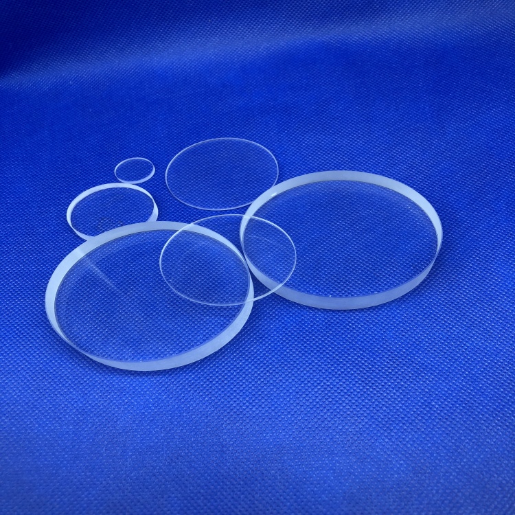 Various size fused glass plates quartz plate